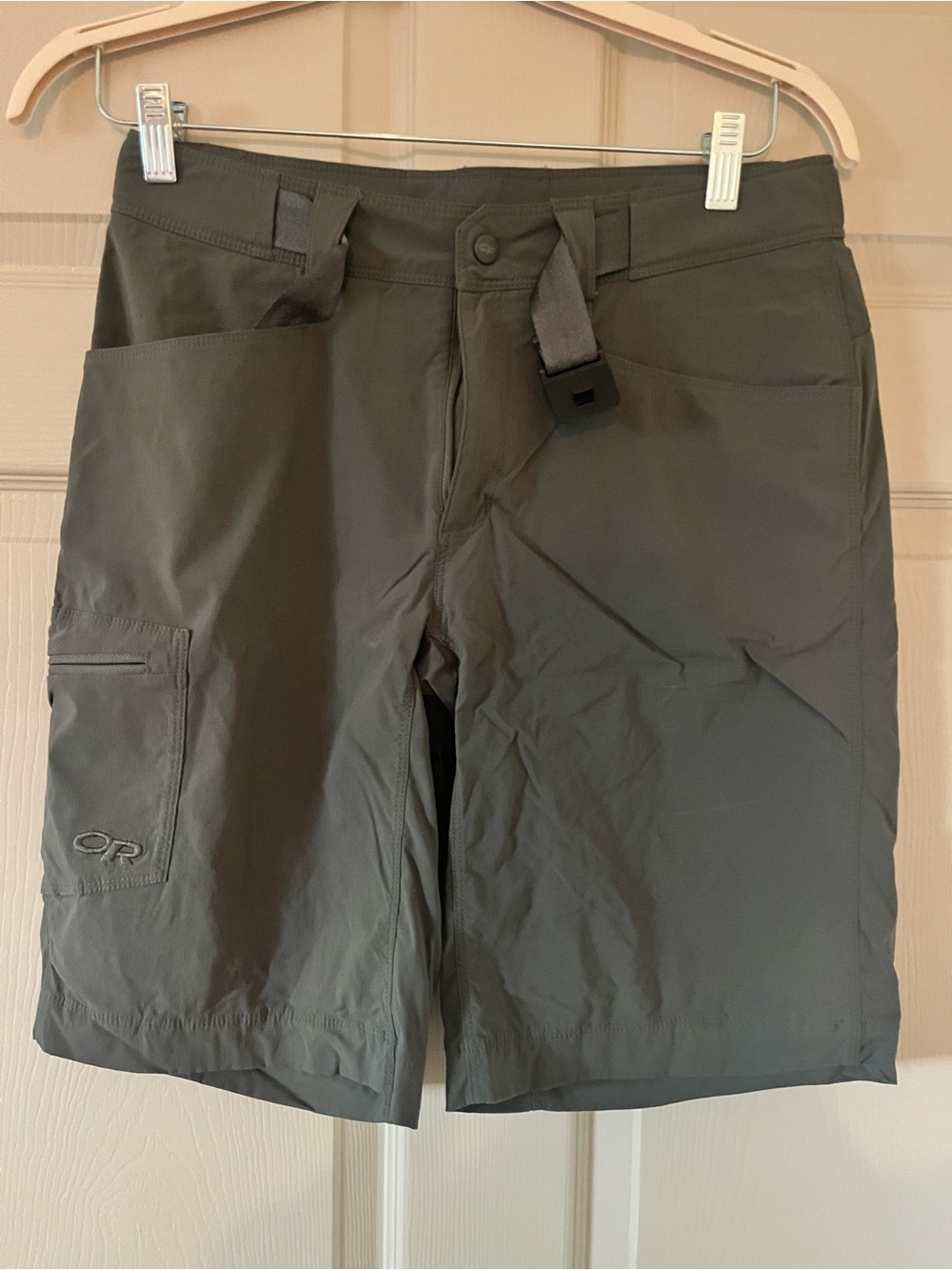 Outdoor Research Men's Lightweight Olive Grey Shorts